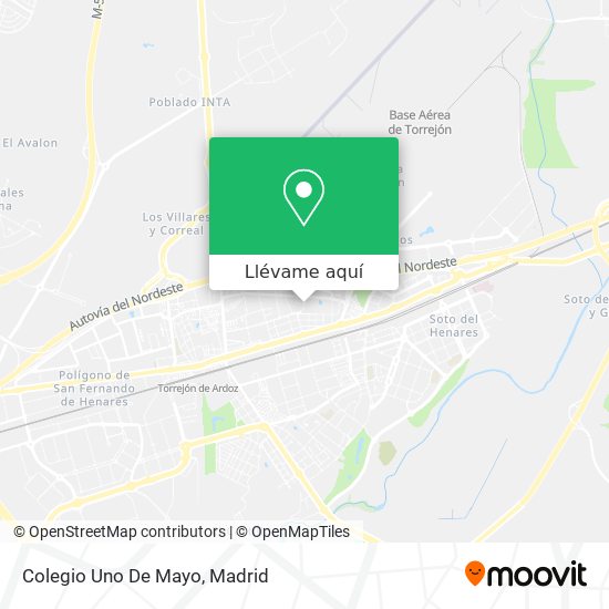 Mapa Colegio Uno De Mayo