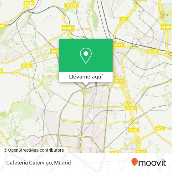 Mapa Cafeteria Catervigo