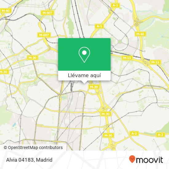 Mapa Alvia 04183