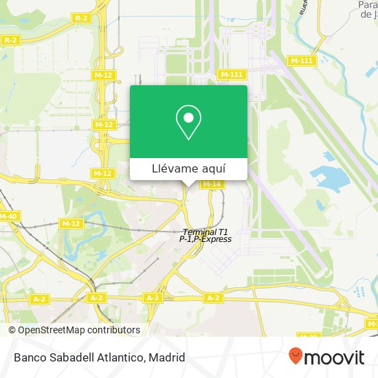 Mapa Banco Sabadell Atlantico