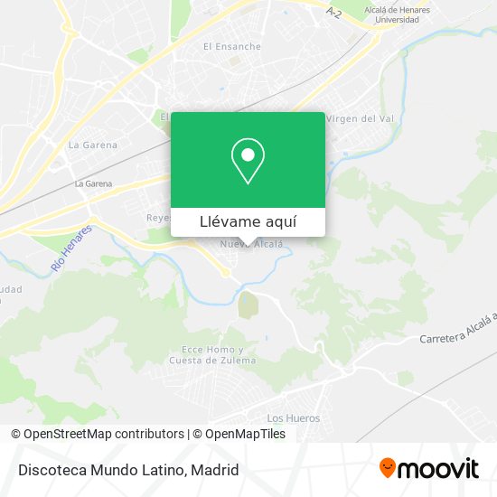 Mapa Discoteca Mundo Latino