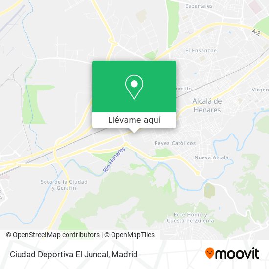 Mapa Ciudad Deportiva El Juncal