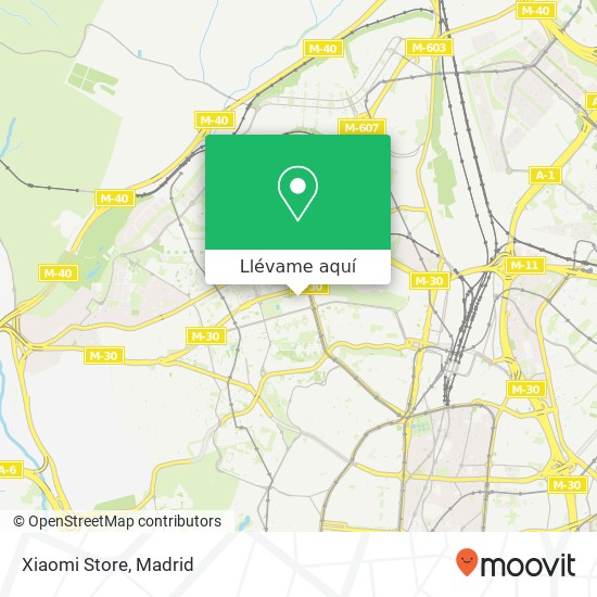 Mapa Xiaomi Store