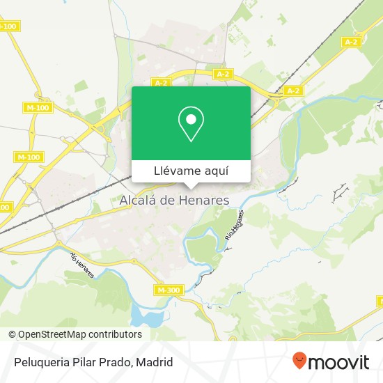 Mapa Peluqueria Pilar Prado