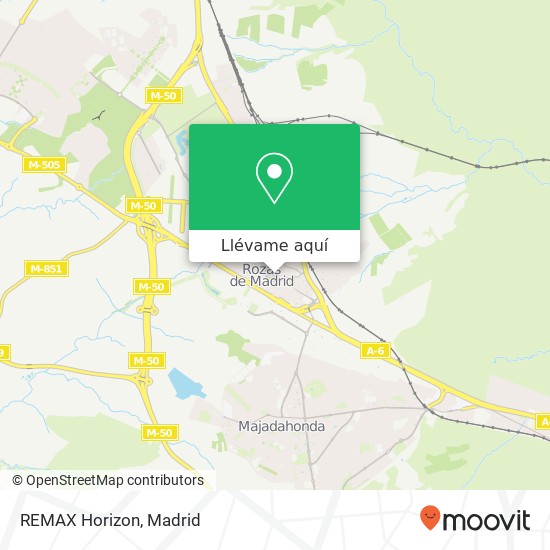 Mapa REMAX Horizon