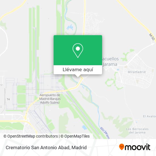 Mapa Crematorio San Antonio Abad