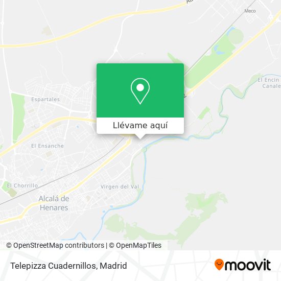 Mapa Telepizza Cuadernillos