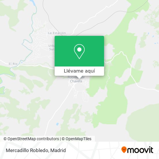 Mapa Mercadillo Robledo