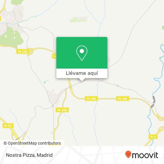 Mapa Nostra Pizza