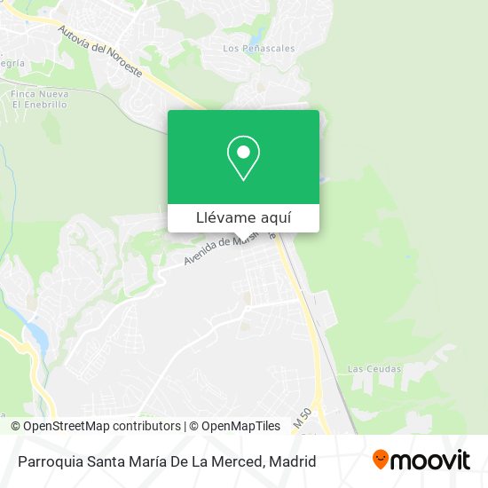 Mapa Parroquia Santa María De La Merced