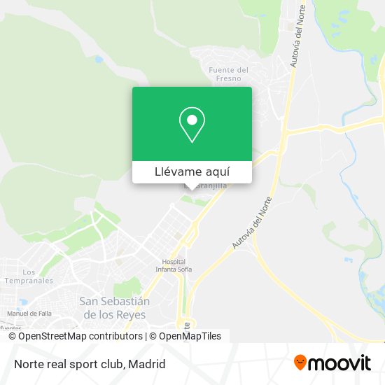 Mapa Norte real sport club