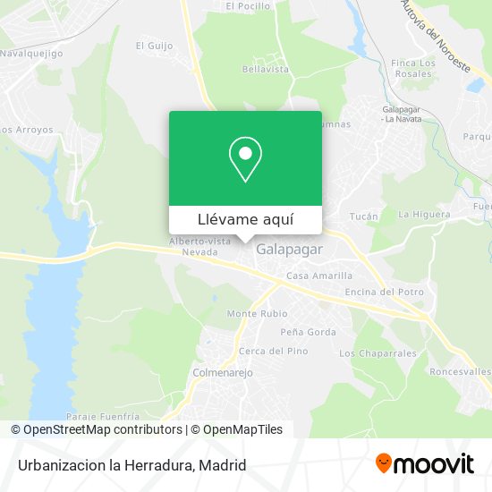 Mapa Urbanizacion la Herradura
