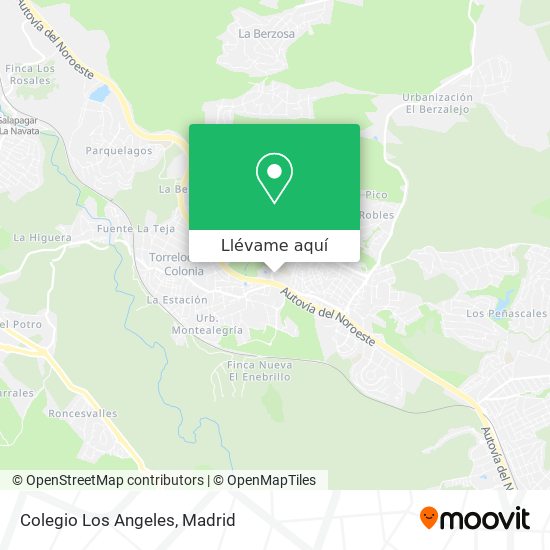 Mapa Colegio Los Angeles
