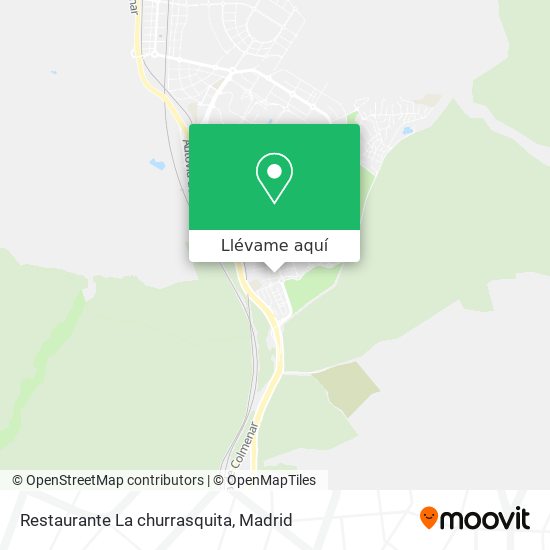 Mapa Restaurante La churrasquita