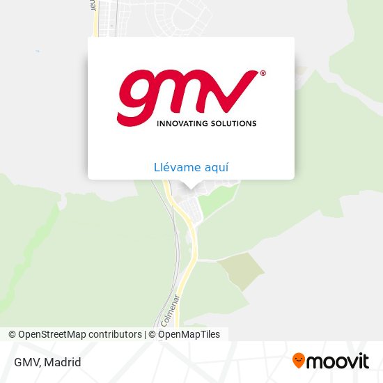 Mapa GMV