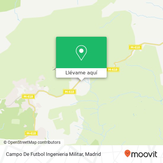 Mapa Campo De Futbol Ingenieria Militar