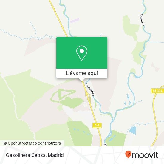 Mapa Gasolinera Cepsa