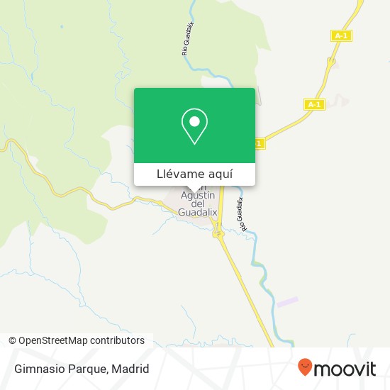 Mapa Gimnasio Parque