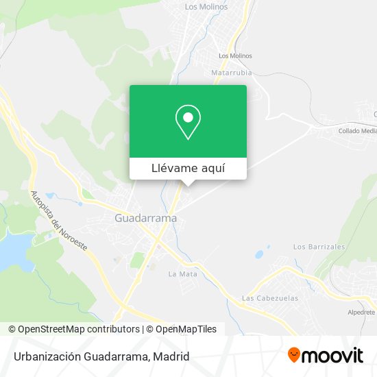 Mapa Urbanización Guadarrama