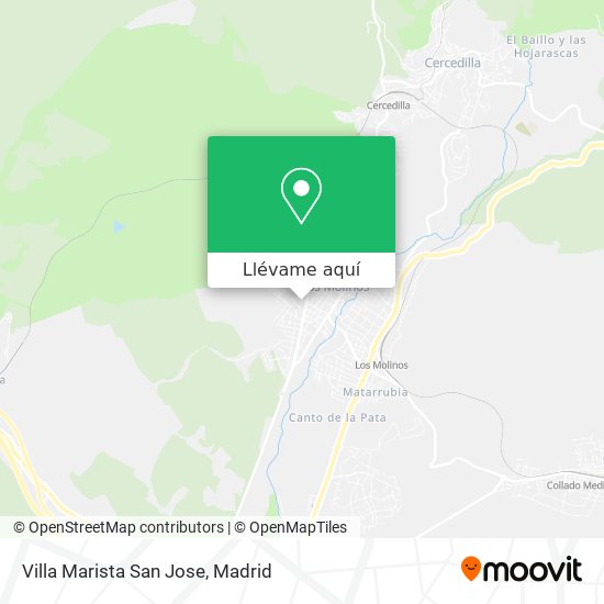 Mapa Villa Marista San Jose