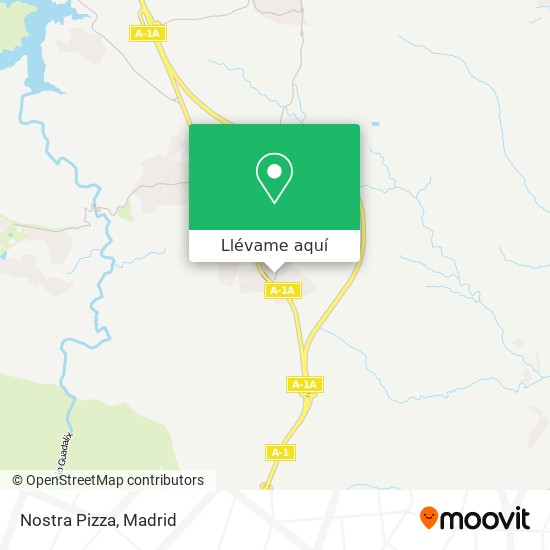 Mapa Nostra Pizza