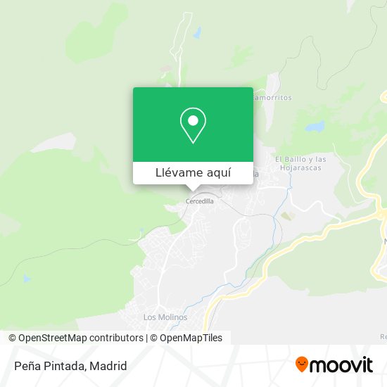 Mapa Peña Pintada