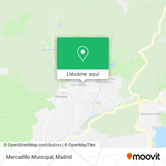 Mapa Mercadillo Municipal