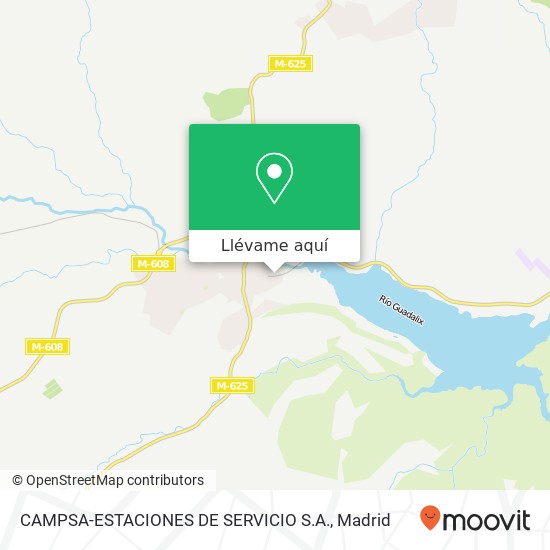 Mapa CAMPSA-ESTACIONES DE SERVICIO S.A.