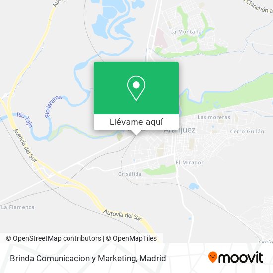 Mapa Brinda Comunicacion y Marketing