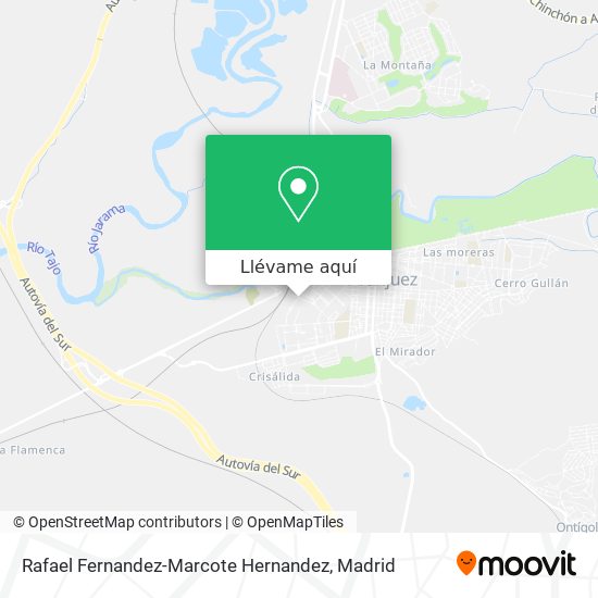 Mapa Rafael Fernandez-Marcote Hernandez