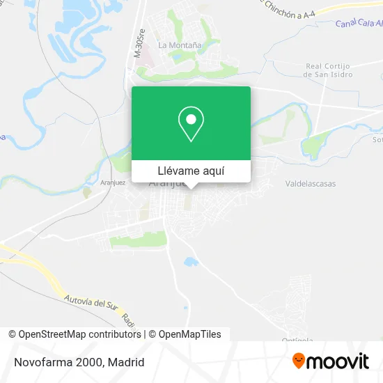Mapa Novofarma 2000