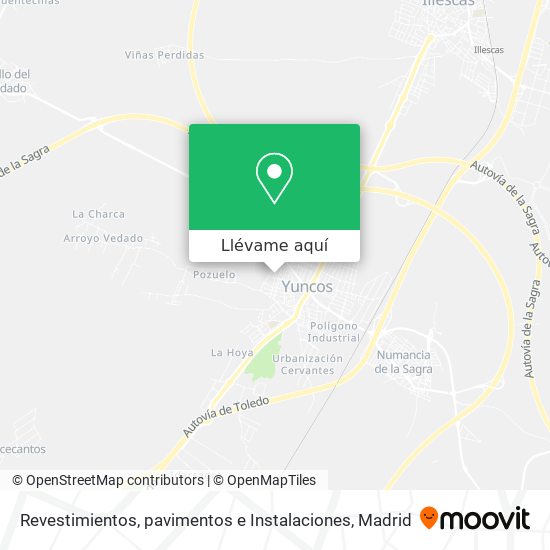 Mapa Revestimientos, pavimentos e Instalaciones