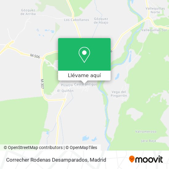 Mapa Correcher Rodenas Desamparados