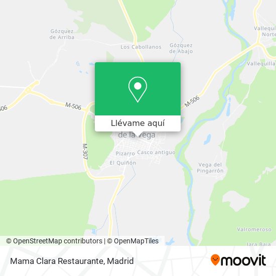 Mapa Mama Clara Restaurante