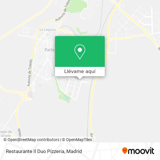 Mapa Restaurante Il Duo Pizzeria