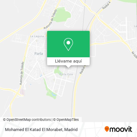 Mapa Mohamed El Katad El Morabet