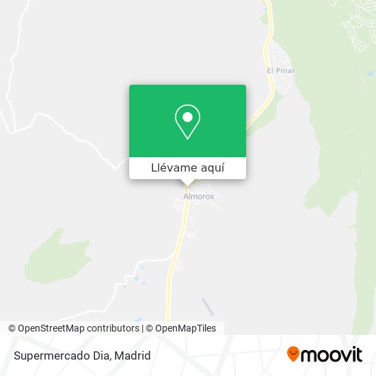 Mapa Supermercado Dia