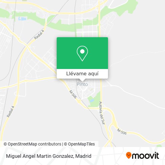 Mapa Miguel Angel Martin Gonzalez