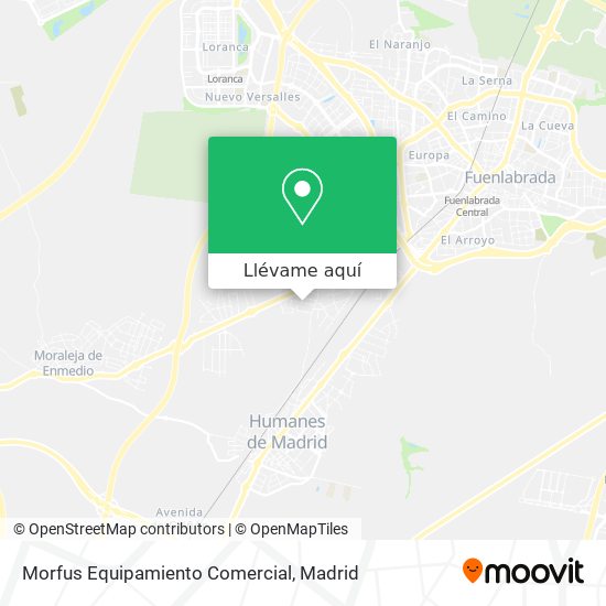 Mapa Morfus Equipamiento Comercial