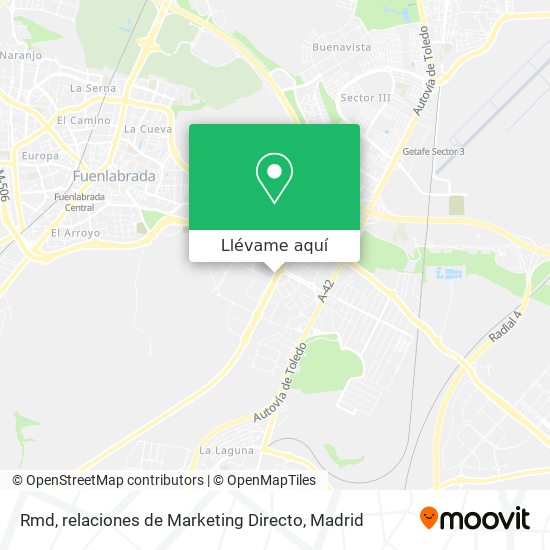 Mapa Rmd, relaciones de Marketing Directo