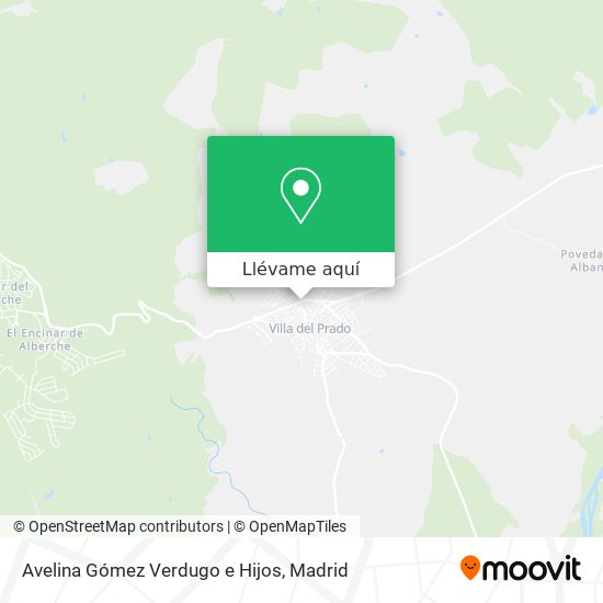 Mapa Avelina Gómez Verdugo e Hijos