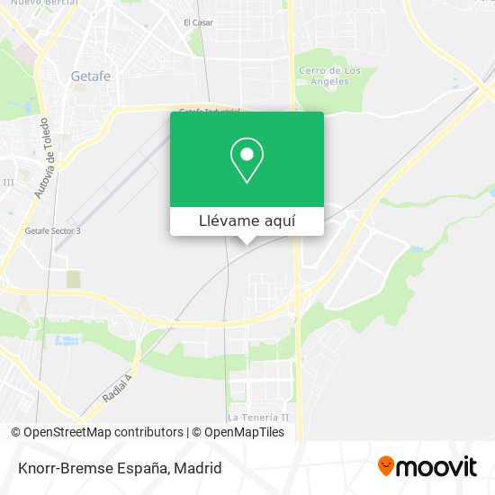 Mapa Knorr-Bremse España