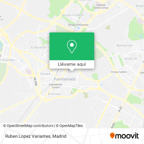 Mapa Ruben Lopez Variantes