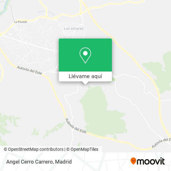 Mapa Angel Cerro Carrero