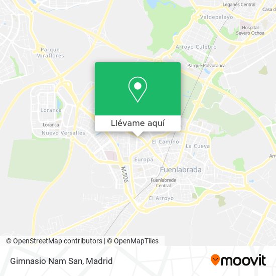 Mapa Gimnasio Nam San
