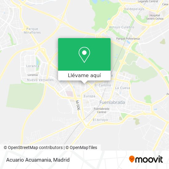 Mapa Acuario Acuamania