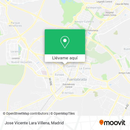 Mapa Jose Vicente Lara Villena