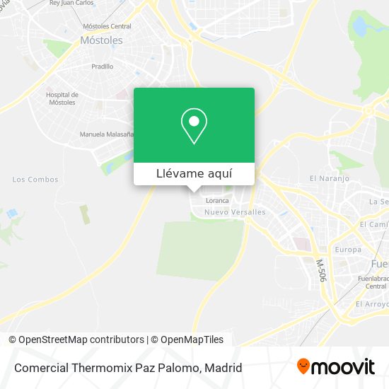 Mapa Comercial Thermomix Paz Palomo