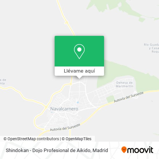 Mapa Shindokan - Dojo Profesional de Aikido