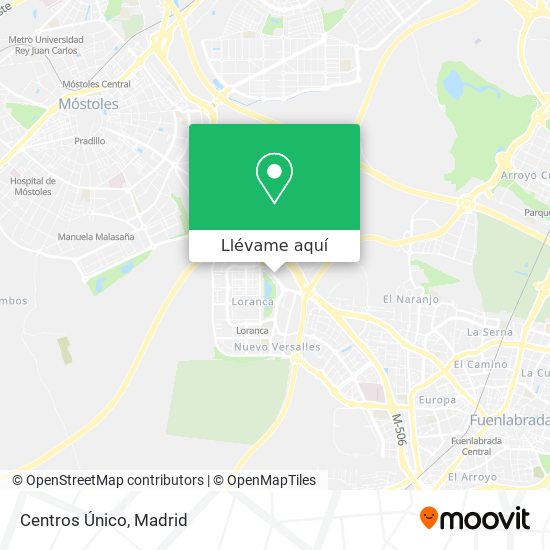 Mapa Centros Único